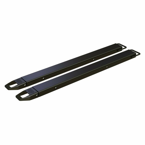 Vestil Fork Extension, Black, 63 L x 4" W, PR FE-4-63-BK